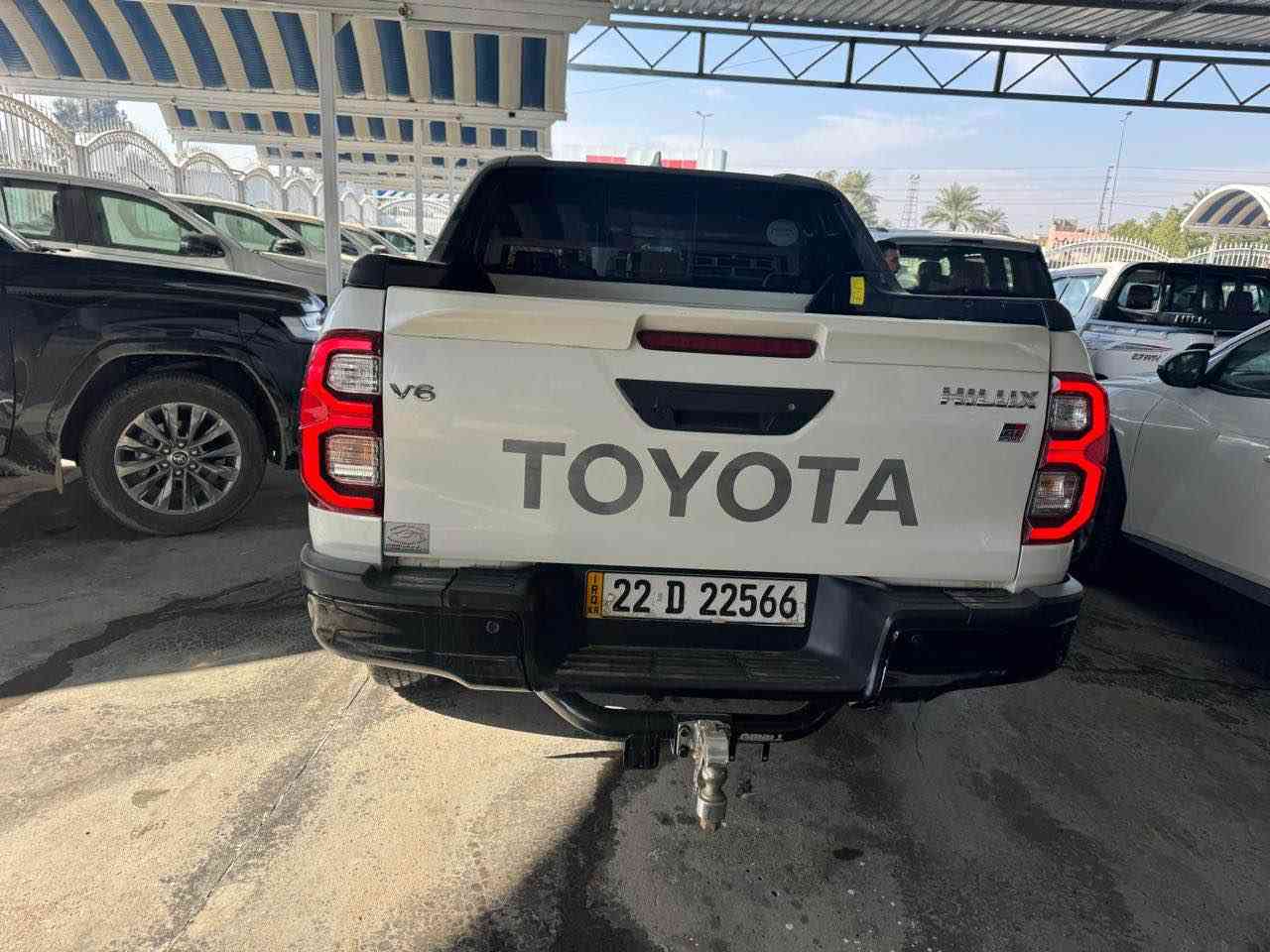 تيوتا هايلوكس جي ار 6 سلندر موديل 2022 رقم اربيل الجديد ماشيه 130 الف سياره حيل حلوه بيه باب مفتوح وبارد شبر والباقي كفاله عامه سياره جديده السعر 365$ وبيه مجال ترهم مراوس مكان السياره بابل مشروع المسيب للاستفسار *********** المحاويل, بابل
