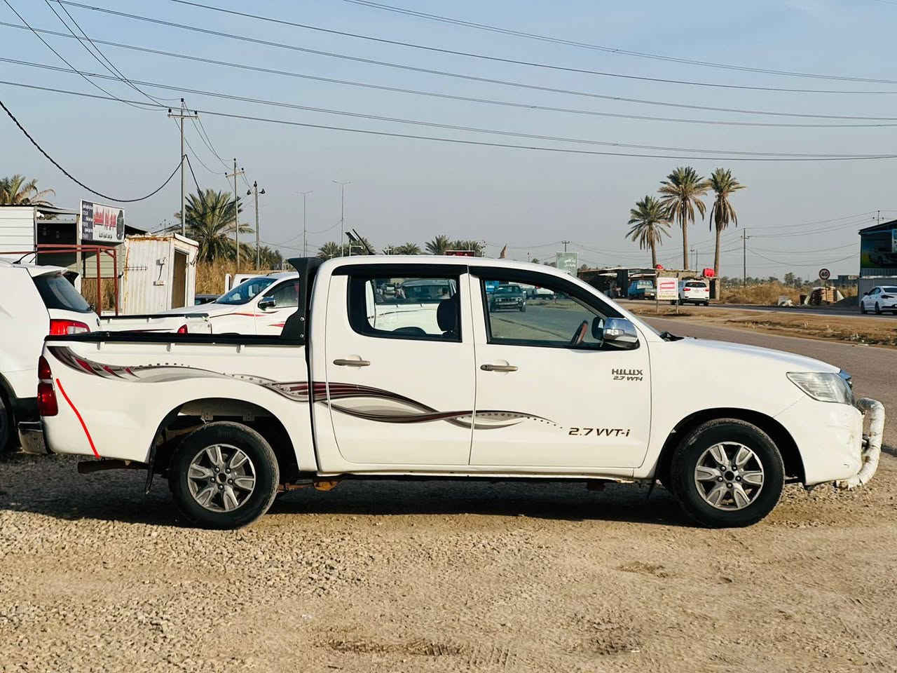 السعر 169$
هايلوكس 2013 كير عادي سياره جديده كلش وجاهزه من كلشي تبريد ثلج تدفئه شغاله حداديه وصدر بالباكيت 

سياره مكفوله كفاله عامه عدى الصبغ الموضح بالبدي

رقم بابل سنويه مجدده مشروع وطني رقم الدولي 
السعر 169 

***********
