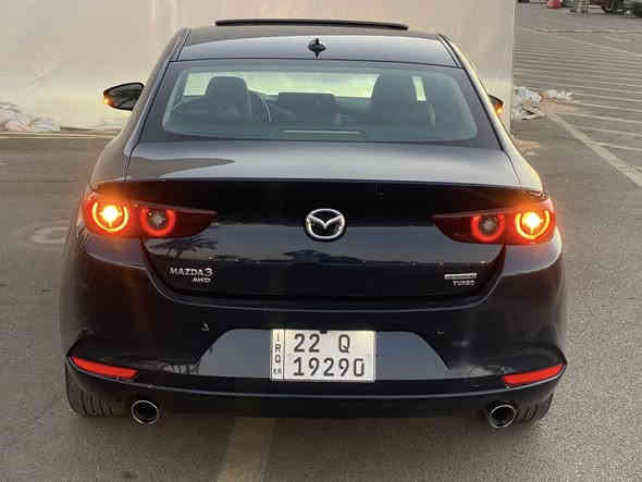 السلام عليكم ( للبيع فقط ) ***********
مازدا 3 موديل 2024 فئة GTكاربون ادشن
فوول الفول شنو ابالك بيها مواصفات
مكينه 2500 تيربو سكاي اكتف طياره
حادثها فقط جاملغ خلفي مصبوغ
واكو رصعه اشتغلتها بارد  pdr
السياره جاهزه من جميع النواحي 
رقم اربيل ( دخول جديد للعراق)لون نيلي
ماشيه 28 الف بعدها على مشي امريكا
المواصفات فول للاخير 1/1
▪️فتحة سقف سلايد 
▪️5 كامرات محيطيه من جميع الجهات
▪️داتو شو لعرض السرعه والاشعارات على الجامه الاماميه
▪️بصمة تشغيل + بصمة ابواب
▪️كشنات جلد بالكامل + تحكم كهرباء
▪️شاشه ايباد كبيره وماوس للتحكم
▪️سستم سماعات bose
▪️مري قلاب عند الرجوع للخلف
▪️اشاير بالمري + نقاط عنياء
▪️تحديد مسار + قياده اليه
▪️رادار 360درجه 
▪️حساسات اماميه + حساسات خلفيه
▪️شحن لاسلكي+ هاند بريك بصمه
▪️دبل اكزوز محرك 2500 توربو awd
▪️كشنات تدفئه + هيتر بالستيرن
▪️عداد ديجتال الكتروني+ اضويه كلها ليد
▪️كشنات خزن ميموري +اوتو هولد
▪️تبريد شاشه منفصل
▪️لايتات زينون متحركه ويه الستيرن
▪️ليدات خلفيه + ليدات اماميه نهاريه
▪️ويل كب اسود بلادي حجم 18 
▪️تحكم كامل بالستيرن 
▪️جميع الايرباكات سليمه ماعدا البرده الجانبيه
اخوان الضرر موضح بالصور جاملغ خلفي فقط وشرط السونار 
كير ومحرك وتبريد بوضع الوكاله، صور الحادث بالمنشور
السعر 162 مكاني بغداد المنصور
***********
