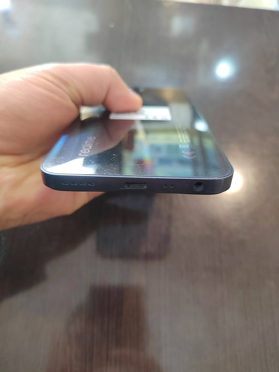 السلام عليكم جهاز ريلمي سي 35 ذاكره 128 رام 6 +4 بصمه جانبيه شحن تايبسي  الجهاز شرط كله شغال شرط مامفتوح نضافته 95 بل 100 بدون غراض السعر 115 الف مكاني جانب الأيمن حي 17 تموز ***********

***********
