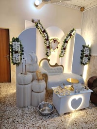 يعلن معرض المرتض توفر كوشات اعراس وجادر خطوبه وكافه الجوادر الفواتح وا...