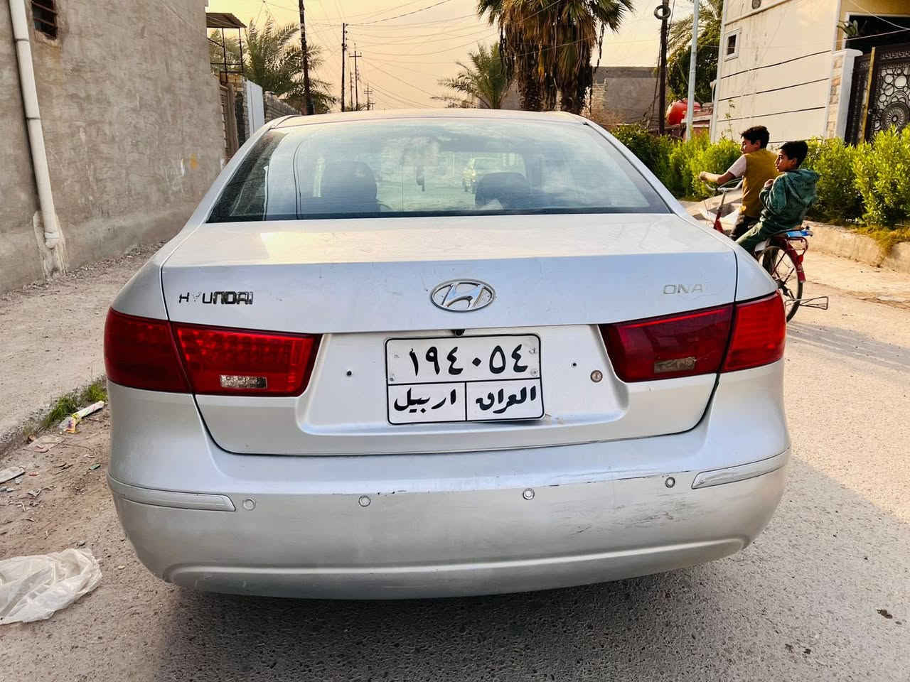 السلام وعليكم سوناته 2009 جاهازه من كل شيء ربع متصرف عليهااكير حداديه بلادي تخم تاير بلادي باتري جديد السياره ( جديده ابعنه الكلمه )  السعر (110) كفاله عامه الاتصال على الرقم بي واتساب ***********   ملاحظه ( للبيع او مراوس بئي شيئ)
