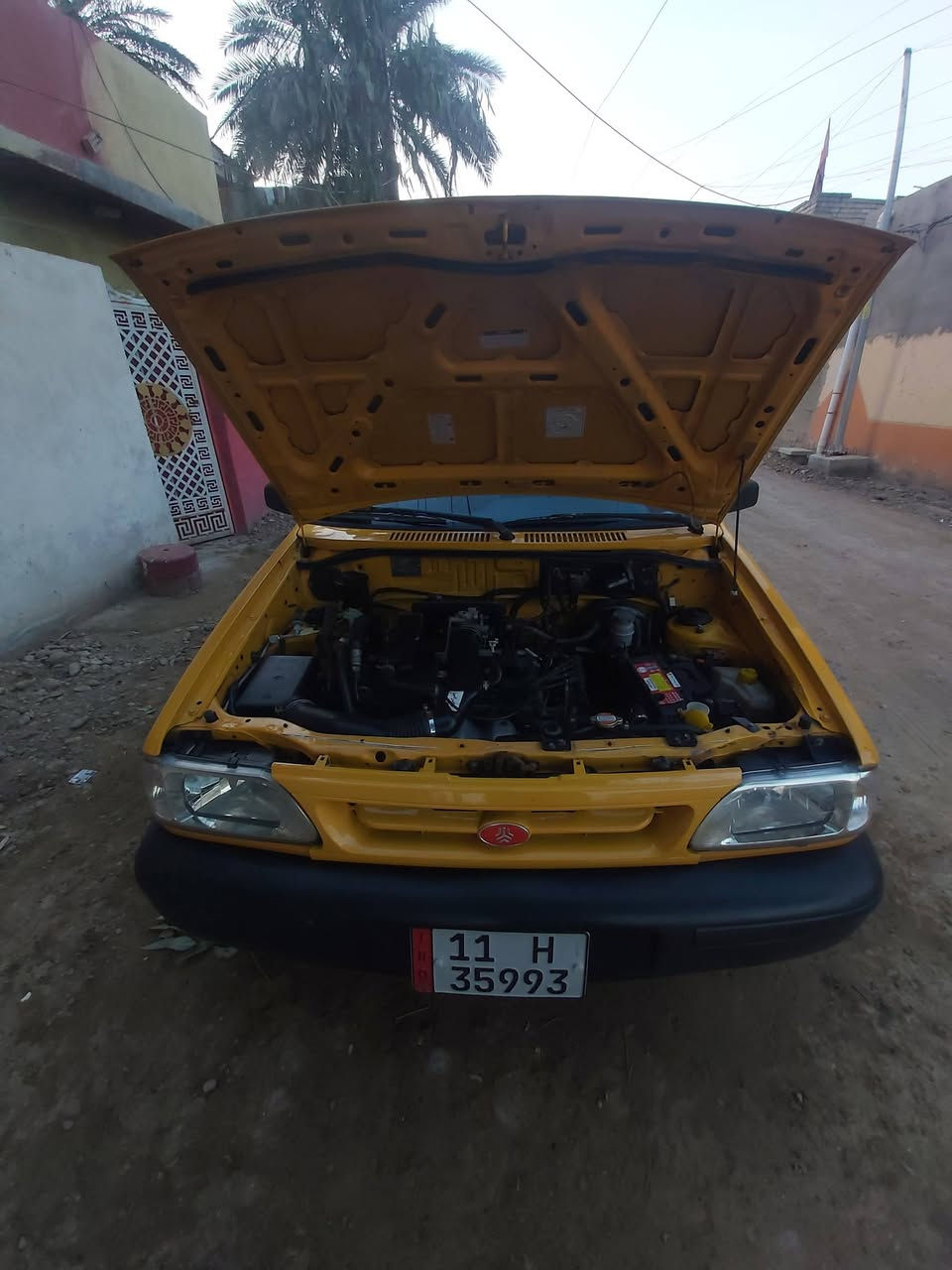 سلام عليكم سايبه للبيع موديل 2020مكفوله كفاله عامه من عده شبر بارد يم قبق البنزين شبر بل جاملق اليمن سيارة بسمي تحويل ثاني يوم رقم انكليزي وهزه جديدة سياره مدوشمه جديده مصفره هيئة وغرامات السعر  57 وبيها مجال عنوان بغداد زعفرانيه رقم الهاتف ***********
