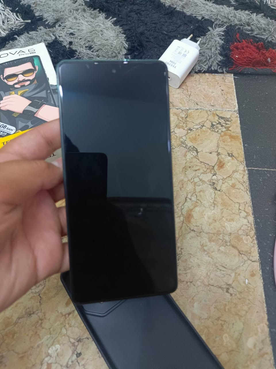 سلام عليكم شباب عندي جهاز تكنو بافو 6 برو فايف جي
جهاز نضيف وياه كارتونته وشاحنته الصليه ما مستخدمه جهاز 
عارضه 225 وبيه مجال قليل العلوان مدينه الصدر الأورفلي


**إذا كنت صاحب هذا الإعلان وتريد حذفه لأي سبب، رجاءا أرسل رسالة إلى الدعم الفني**