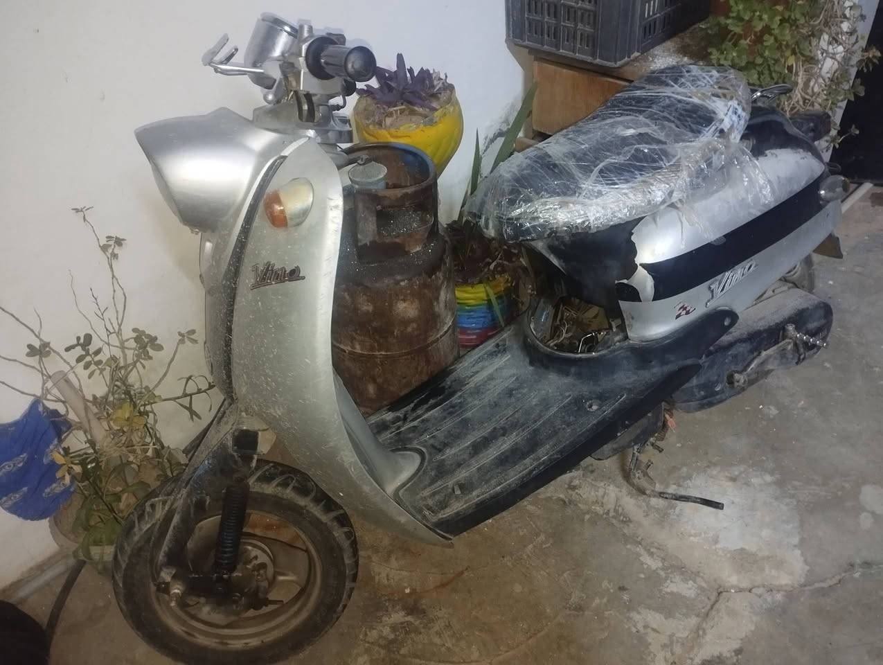 ماطور عبد الحليم للبيع الواني شورجه اي عيب ما بيها بس كابريتر شويه مو تمام وشرط المك وكفرات كله وياها وسعر 250 
*********** على واتساب خابرني
