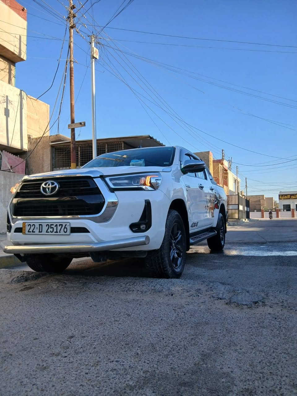 للبيع سياره . TRD. هايلوكس 
موديل 22 فول فول موصفات
ماشيه 110 الف حقيقي
كفاله عامه 
مكينه 6
 رقم اربيل بسمي 
***********
