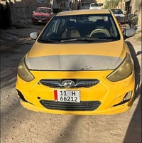 سياره اكسنت  البيع مديل ١٦خليجي  محرك ١٤٠٠ سياره يرادله تعمير ومكينته ...