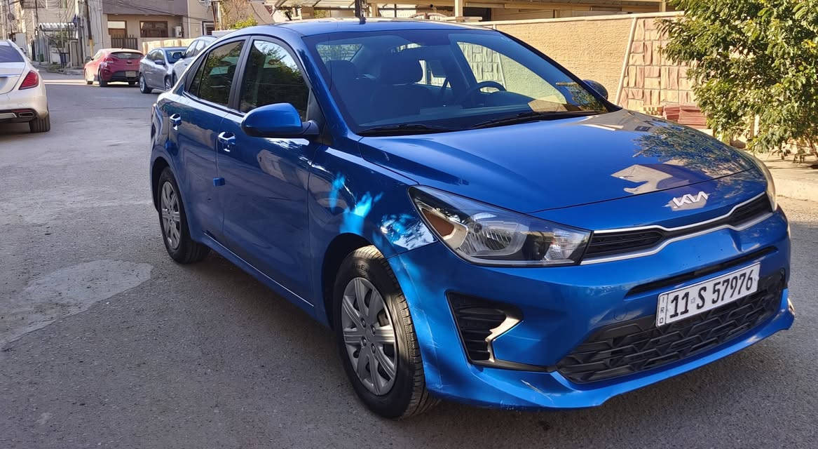 السلام عليكم
كيا ريو 2022 بغداد بأسمي 
بيها بارد جوة الصندوك وصبغ دعاميه خلفيه فقط
بدون ايرباك ماشيه 36 ألف 
السعر 123$
سبع ابكار قرب الجامعة العراقيه
للاتصال ***********
