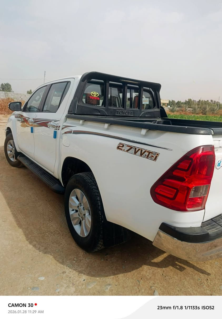 / هايلوكس فور ويل موديل2016 سونار مرفق بالمنشور
شركة ساز
رقم اربيل دولي
تبريد قطعتين
إشاير بالمري
كير اوتوماتيك
تحكم ستيرن جهتين
مانع انزلاق
شاشه وكامرا خلفيه
بعد بيها مواصفات
السعر 228 وبيها مجال  قليل
مكاني بغداد_
الاتصال ***********
