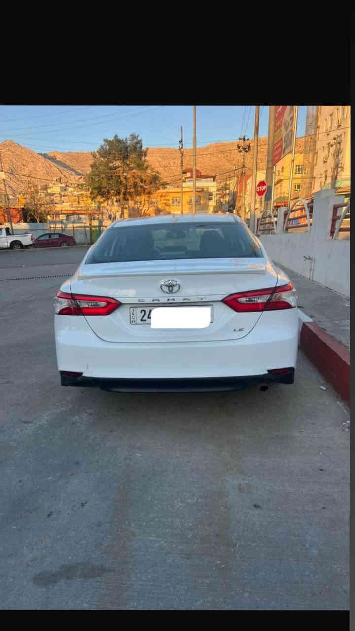 كامري ٢٠١٩ موصفات LE معروفة بيهة بونيد صبخ ايرباكات سليمة كير محرك شرط سعر ١٧٨ وبيها مجال رقم موبايل *********** دهوك, العراق
