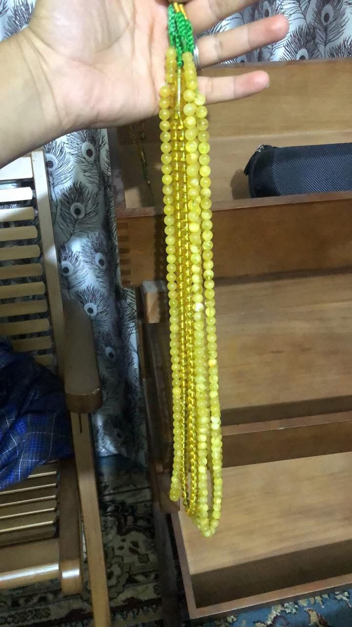 5 قطع 101 عدد الخرز بيعه وحده كلهن سعر الغرام 3 الاف
***********
