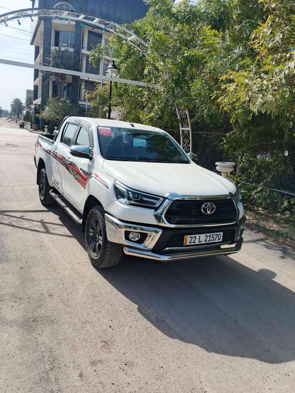 بيكم هايلوكس للبيع
موديل السيارة 2025

مواصفات ألبيكم ربعه سلندر معروفة 

كشنات تبريد تدفئة هاي المواصفات المعروفة بل بيكم 

بصمة تثبيت سرعة هاي المواصفات المعروفة بل بيكم 

السيارة مقفولة من كلشي لا صبغ لا رصعة مقفولة من كلشي 

كفالة عامة من محرك من كير من كلشي مقفولة السياراة  

جديدة بمعنى الكلمة السيارة ماشية 19الف ماشية  حقيقي تجي تفحص وشوف 

*********** للاستفسار والتواصل
