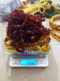 قلادة طويلة • كهرب • ٢٦٦غرام