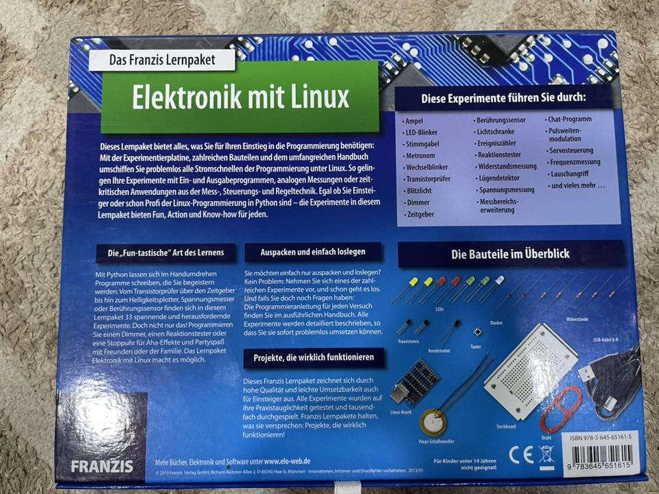 🚀 ابدأ رحلتك في عالم الإلكترونيات وبرمجة لينكس!
نقدم لكم مجموعة التعلم المميزة Elektronik mit Linux من Franzis — الحل المثالي لكل من يريد دخول عالم البرمجة والإلكترونيات بطريقة عملية وممتعة.

🔹 ٣٣ تجربة إلكترونية عملية
🔹 لوحة تجارب USB
🔹 ٢٥ قطعة إلكترونية
🔹 كتيب تعليمي مفصل من ١٠٤ صفحات
🔹 تعلم برمجة بايثون على نظام لينكس خطوة بخطوة
🔹 التحكم بالأجهزة الخارجية والمكونات الإلكترونية باستخدام بايثون

من تشغيل مصابيح LED وأجهزة الاستشعار إلى قياس التردد والتحكم بالمحركات والسيرفو — ستتعلم كيفية برمجة المتحكم والتحكم بالمكونات والأجهزة الخارجية بسهولة واحترافية.

📚 مناسبة للطلاب، والهواة، وكل من يرغب بتعلم البرمجة والإلكترونيات وبناء مشاريع حقيقية من الصفر.

📩 راسلنا الآن لمعرفة السعر والتوفر.


**إذا كنت صاحب هذا الإعلان وتريد حذفه لأي سبب، رجاءا أرسل رسالة إلى الدعم الفني**