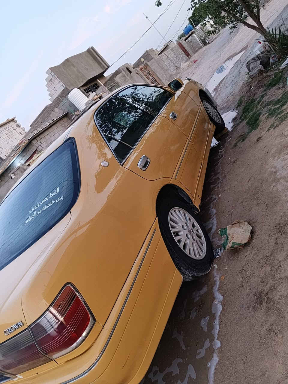 كصة جنطه ☑️
تبريد ثلج  ☑️
تخم تاير جديد☑️
حداديه جديده☑️
مكينه ماصرا شهر من شاده 
ديفور الجبير ليلون ☑️
تحويرت نجف فوك او جوه ☑️
السياره جاهزه من كلشي ☑️
سستم صوة ☑️
مكان نجف 
السعر 42او بيها مجال 
***********
مراوس ادوات عادي
