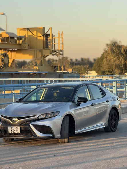 ويوتا كامري
موديل ٢٠٢٢ 
رقم بغداد الجديد باسمي
مواصفات SE 
بصمته ابواب +تشغيل 
تحكم ستيرن 
شاشه 
كامرا 
كشنات جلد 
كرسي كهرباء 
ثلاث انظمه قياده 
شفتات بالستيرن 
عداد المسافه 100الف 
حادثهه مثل ماموضح بصور جوملغ خلفي وقبق جنطه مبدل
للاستفسار ***********
