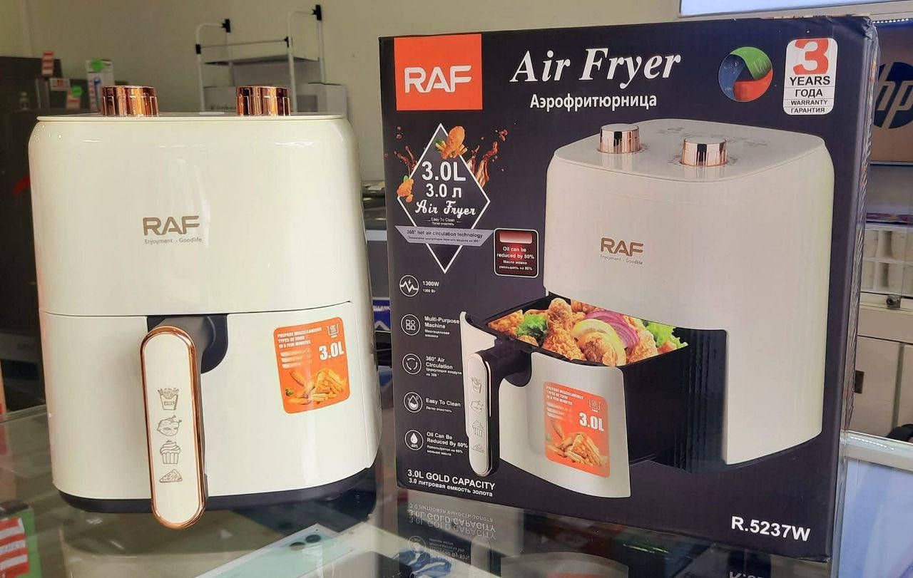 قلاية هوائية راف، 3 لتر، 1300 وات، R.5237W - ابيض


**إذا كنت صاحب هذا الإعلان وتريد حذفه لأي سبب، رجاءا أرسل رسالة إلى الدعم الفني**