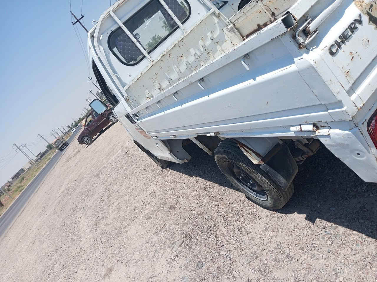 يالله سياره شيري للبيع كير ومحرك وحدادبه خير من الله تخم تاير جديد سياره كفاله من الصبغ السعر 35مكان السياره ‪***********‬‏

