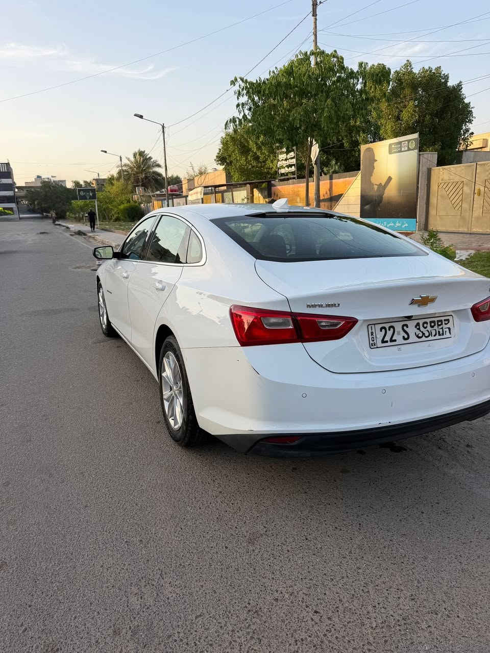 بيع مستعجل 

▪️ماليبو 2024 LT  مواصفات  
تجي فول 
عدا البنوراما
▪️مكينة 1500 تيربو 💪4 سلندر 
▪️تشغيل عن بعد
▪️بصمة تشغيل وبصمة  ابواب ، 
بصمه جنطة ، 
▪️سايد بريك بصمة (هند بريك)
▪️فول تحمات ستيرن ودشبول
▪️شاشة لمس كبيرة ايباد
▪️نضام start stop /auto stop
▪️ليد نهاري ✨
▪️تبريد قطعتين 
▪️تدفئة كشنات
▪️تبريد  ( منفصل)
▪️شاشة اعطال ⚠️
▪️نضام كار بلي 
▪️كاميرا دوارة خلفية 
▪️حساسات اطارات
▪️(حجر بيئة مكفول شرط الفحص💯)
▪️وبعد بقية مواصفات الLt المعروفه
▪️كرسي كهرباء 
تبديل بنيد (صبغ)
السعر ***********
