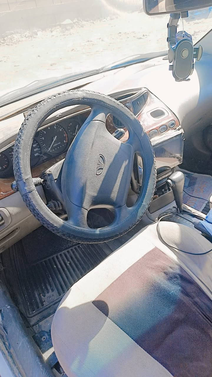 ددايو لكنزه موديل ٩٧سياره كامله بسمنه تبريد شغال رقم سليمانيه جديد هزه جديده حداديه جديه مكينه نيسان السعر ٤٥وبيه مجال بصيط مكاني بغداد زعفرانيه ***********
