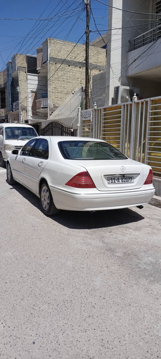 للبيع مارسدس غواصه s320 محرك v6  3500 المرغوب. سياره وارد خليجي كفاله من الضربه اي حادث مابيه صبغ جماليه فقط . مديل 99 . باب طويل فول مواصفات للاخير وكلشي بيه شغال . بيه نقوصات جدا بسيطه . سياره جاهزه تخم تاير جديد تبريد ثلج صدر جديد محرك وكير خير من الله حماوه بعز الحر ويه التبريد ثابته 90 . رقم بغداد باسمي حصرا . سعر 95 ورقه وبيه مجال بسيط . مكاني بغداد حي الجهاد . *********** بغداد, العراق
