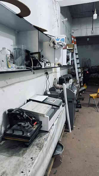 سلام عليكم مطبعه للبيع متكامله (سي ان سي ) و طابعه ) وجهاز ليزري أختام )الاستفسار اكثر  *********** اتصال على هاذا الارقم العنوان كربلاء طويريج  البيع بكامل المطبعه او قطع باقر المالكي
