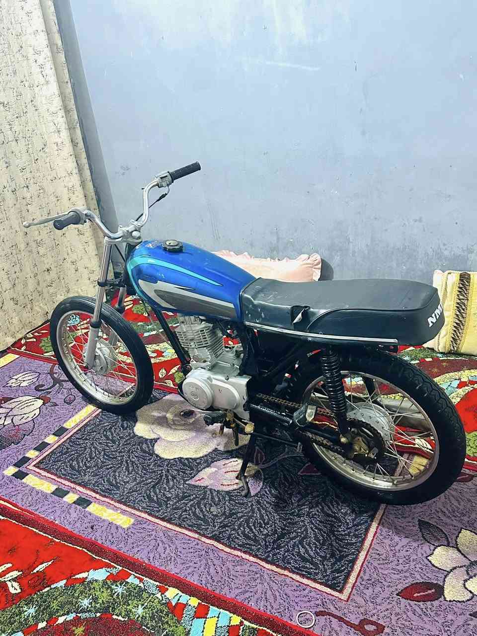 دراجه ايراني نضيفه مكينته بلجيس مامفتوحه ابد خرسه لا تبخير ولا تنقيص مكفوله نهضه ومعدل فول دبلات توه شادهن دزاجه جاهزه دكه وحده بكل وكت سعره 375 مكاني كزيزه رقمي ***********
