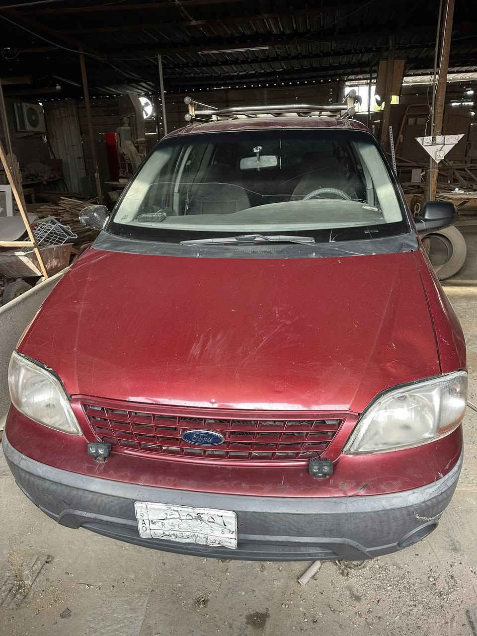 فورد ويند ستار 2002
6 سلندر 
سعه المحرك 3.6 
أوتوماتيك 
بانزين 
وارد أمريكي 
لوحه السياره الانبار خصوصي 
مقاعد السياره 7 
لون المقاعد رصاصي 
من دون اي قطعه صبغ 
رقم الهاتف:  ***********
