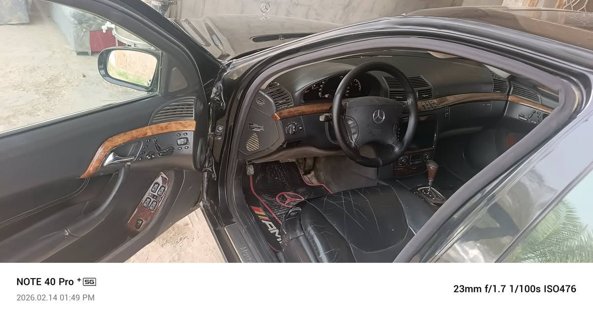 S500 موديل ٢٠٠٣بوب شفط برده كهرباءوباقي الموصافات معروفه رايده ١٢٠ هذا رقمي ***********
