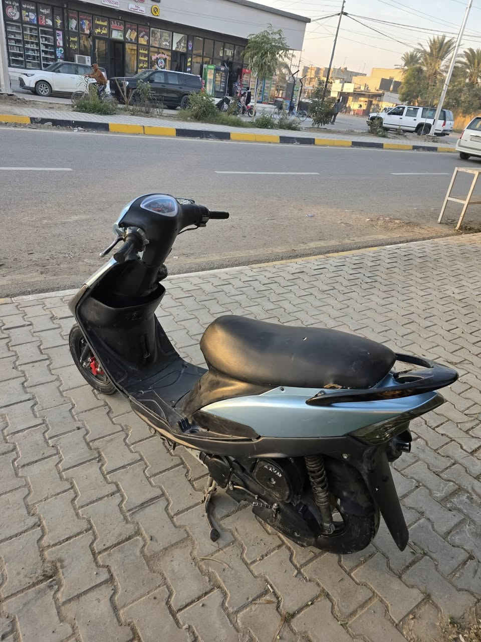 للبيع ماكس عداله دراجه خير من الله اي نقص مابيها نكره سلف وهندر كهربئيات كلها شغاله شلعه ومعدال السعر ٥٠٠وبيها مجال *********** مكاني ديالى تقاطع القدس
