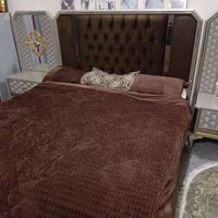 غرفه تركيه جديده استعمال قليل كلش نضيفه عشر قطع + دوشك جديد  الشراي يت...