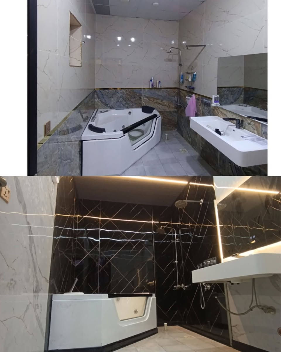 نقدّم خدمات متكاملة في مجال ترميم البيوت بإشراف كوادر فنية متخصصة وخبرة واسعة، مع الالتزام بأعلى معايير الجودة والدقة في التنفيذ، لتحويل المنازل القديمة إلى مساحات حديثة وآمنة ومريحة.
أولاً: أعمال الفحص والتقييم
نبدأ بعملية الكشف الشامل للبيت لتحديد الأضرار مثل التشققات، الرطوبة، ضعف الأساسات أو التمديدات، ووضع خطة ترميم مناسبة حسب الحالة.
ثانياً: أعمال الهدم والإزالة
تشمل إزالة الأجزاء المتضررة أو القديمة مثل الجدران المتشققة، الأرضيات التالفة، والأسقف غير الآمنة، مع الحفاظ على الهيكل الأساسي للمنزل.
ثالثاً: أعمال البناء والإصلاح
إعادة بناء الجدران، معالجة الشقوق، تقوية الأعمدة والأسقف، واستخدام مواد حديثة لضمان المتانة والاستدامة.
رابعاً: التمديدات الصحية والكهربائية
تجديد شبكات الماء والمجاري، وتمديد الكهرباء بشكل حديث وآمن، مع استخدام تجهيزات ذات جودة عالية.
خامساً: أعمال العزل
تنفيذ عزل مائي وحراري للأسطح والجدران لمنع تسرب المياه وتقليل تأثير الحرارة.
سادساً: أعمال الإنهاءات (التشطيبات)
تشمل التبليط، الدهانات، الجبس، تركيب الأبواب والنوافذ، وإضافة لمسات ديكور عصرية تناسب ذوق العميل.
سابعاً: أعمال الواجهات الخارجية
تحديث واجهة المنزل باستخدام أصباغ حديثة أو حجر وديكورات خارجية تعطي مظهراً جميلاً وحديثاً.
ثامناً: التنظيف والتسليم
تنظيف الموقع بالكامل بعد انتهاء العمل وتسليم المشروع بشكل جاهز للسكن. 
 اي استفسار الاتصال على الرقم التالي ***********
