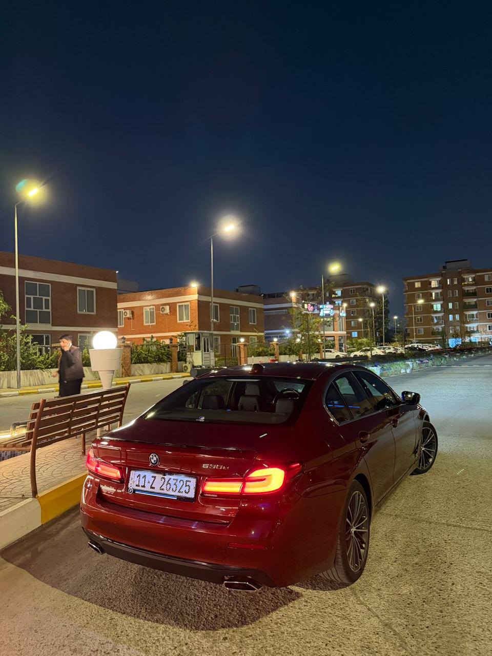 السلام عليكم بي ام حجم 530e
وارد امريكي كلين كفالة عامة مواصفتها معروفة 
السعر 350 وبيها مجال للشراي 
للاستفسار: ***********
