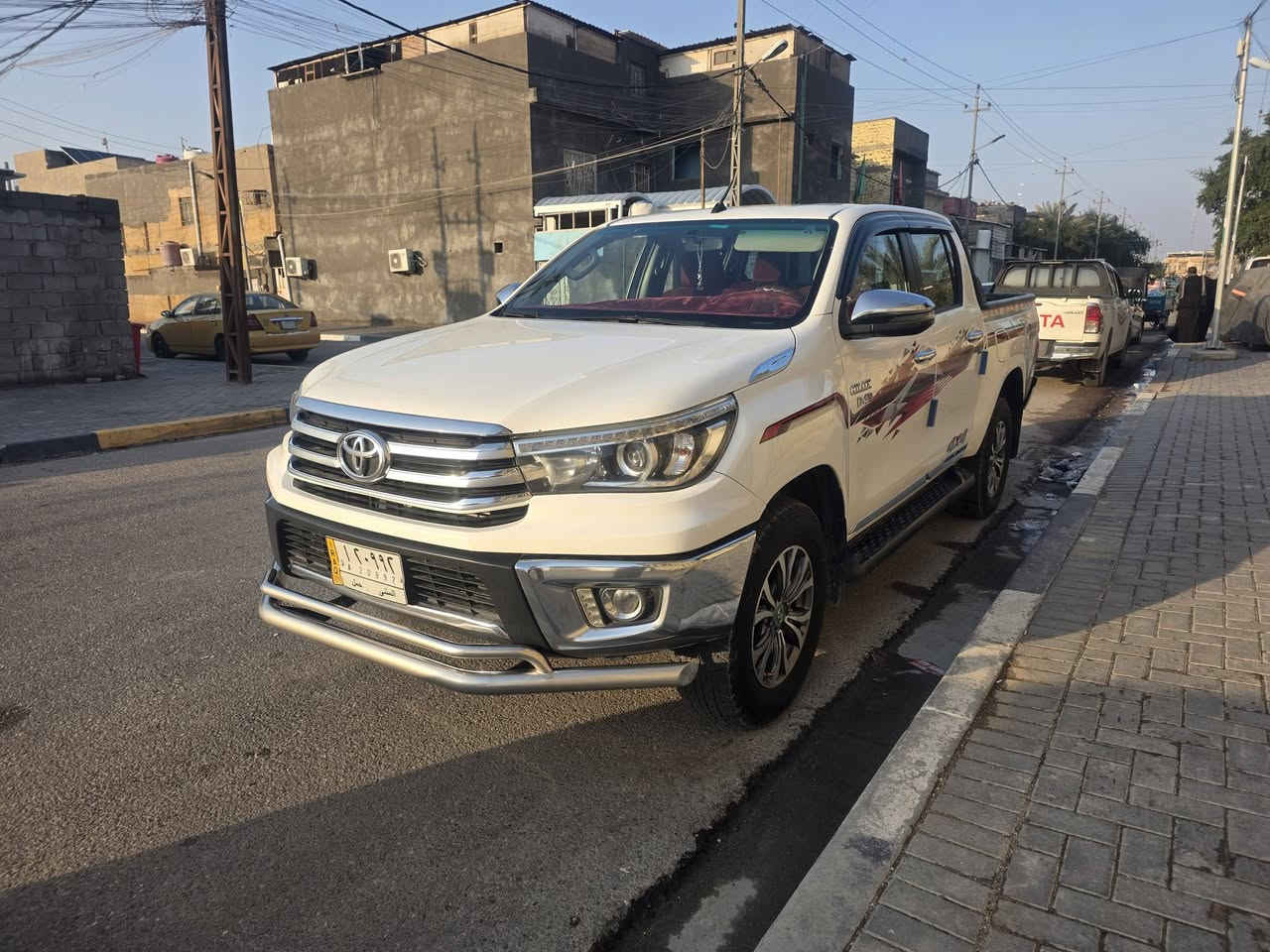 سلام عليكم هايلوكس 2020 فور ويل فول مواصفات كير اوتماتيك بيه بارد عده مكانات فقط لاصبع ولامعجون العنوان البصره السعر 245 وبيه مجال***********
