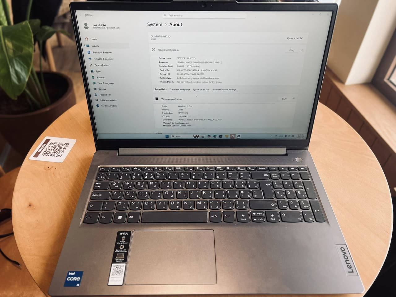 لابتوب لينوفو للبيع
استخدام شهرين ضمان 10 اشهر من شركة النبع
معالج كور i5 H 
جيل 13 
ذاكرة 512
رام 8
حجم الشاشة 15.6 - 4K 
سعر 600 مع ماوس لينوفو بلوتوث + ماوس باد من لوجتك 
***********
