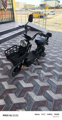 دراجة شحن • ٤ بطاريات • نجف