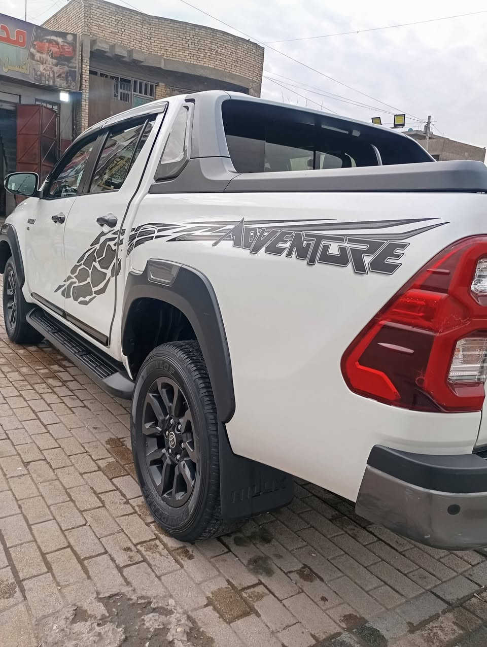 تويوتا هايلوكس Adventure موديل 2023
محرك 4.0
دفع رباعي 4×4
گير أوتوماتيك
اللون أبيض صدفي 
المقاعد الداخلية قماش
ماشية 64 كم فقط
رقم أربيل
سعودي 

الإضافات:
شاشة – 4 كاميرا –  بصمة تشغيل – تحكم مقود – هوك خلفي - درع امامي

📍 بغداد
💵 السعر: 38000دولار

للاستفسار : ***********
