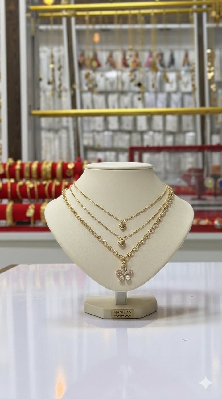 قلادة ثلاثية بتصميم ناعم وانيق ✨
بالوانها الذهبي والفضي 💛🩶

متوفر داخل محل منتظر للذهب البرازيلي 

العنوان: الاسكندرية سوق الاسكندرية 📍📍

#ذهب_أساور_ساعات_سلاسل_تعليقات_مطليات_حسب_الطلب_مطليات_حروف__تخرج_فضة_ذهب #منتظر_للذهب_البرازيلي


**إذا كنت صاحب هذا الإعلان وتريد حذفه لأي سبب، رجاءا أرسل رسالة إلى الدعم الفني**