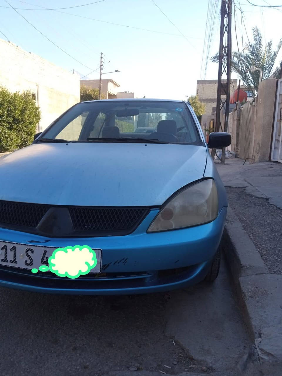 السلام عليكم
متسيوبيشي لانسر للبيع رقم بغداد دولي 
موديل 2004السعر 54ورقه وبي مجال 
الاتصال على الرقم 
***********3واتساب 
***********
مكان السياره بغداد حي الجهاد
