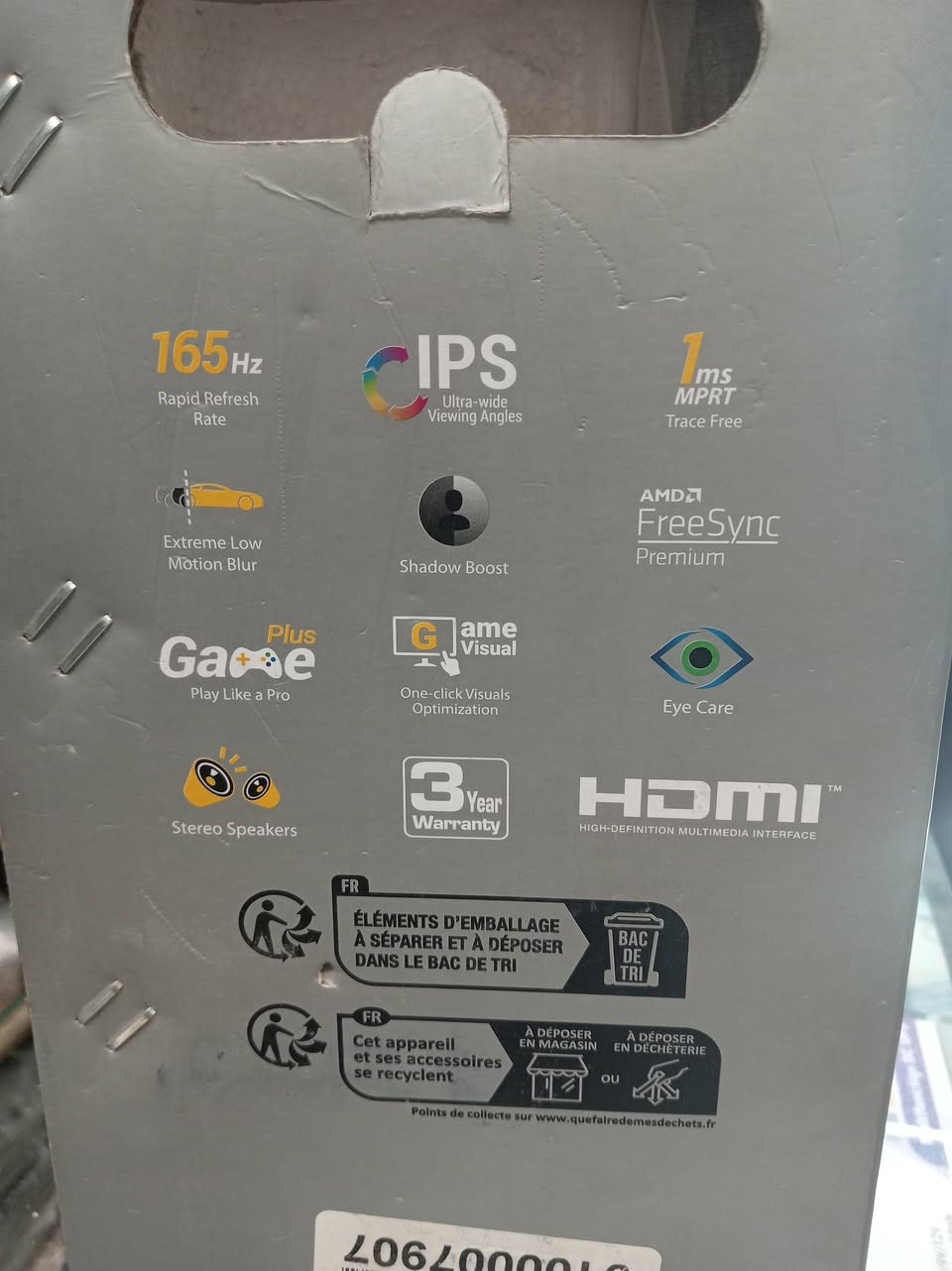 السلام عليكم
جديدة ضمان 6 اشهر
الحجم 27 full HD IPS 165hz
السعر 200 الف


**إذا كنت صاحب هذا الإعلان وتريد حذفه لأي سبب، رجاءا أرسل رسالة إلى الدعم الفني**