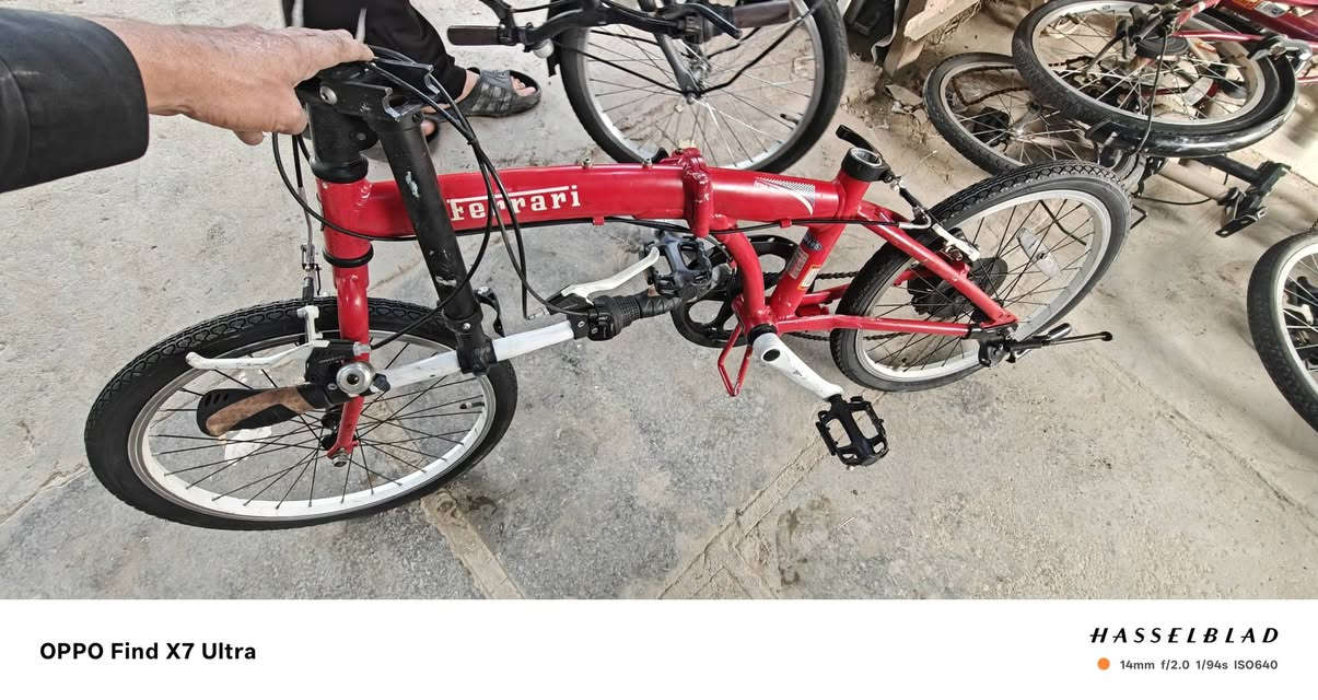 على بركة الله جمله فقط
باقي كميه قليله 80قطعه بايسكل حجم 20..22..24تاير رفيع
بايسكل طبگ 45قطعه اشكال كلش حلوه... للاستفسار 
***********..***********
نضافة البايسكلات خير من الله
