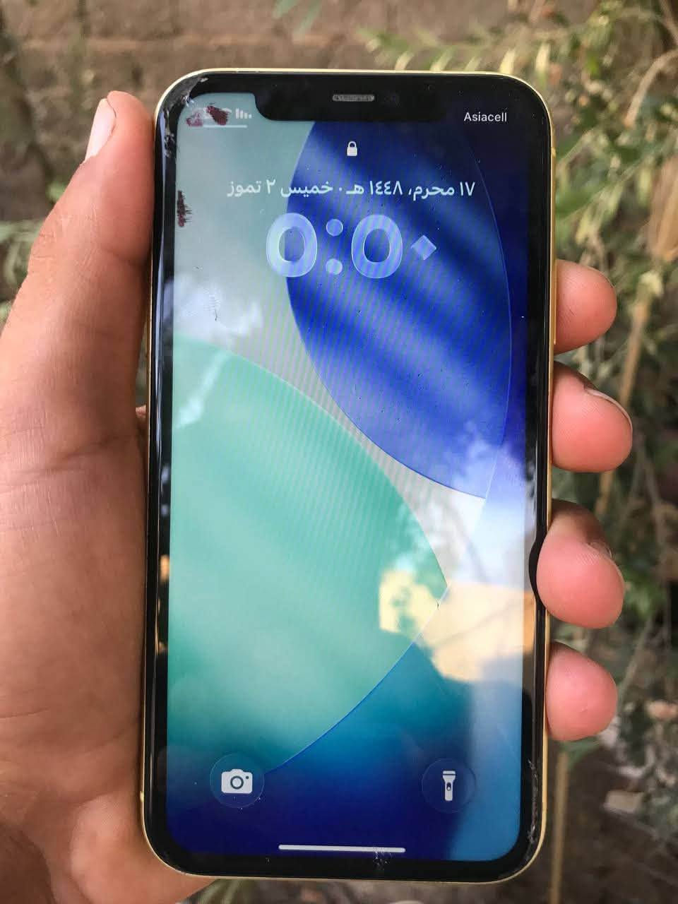 السلام عليكم ايفون 11 ذاكرة 128 بطارية 86 مبدلة اصلية جهاز فقط مبدل بطارية 🔋 وبي نقطة بل شاشة مامئثرة على المس السعر 150 مكاني ديالى بعقوبة رقم ***********

