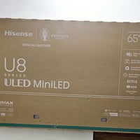 عندي شاشه نوع هاينسيس حجم 65 فئة U8 أعلى فئة في هذا النوع استعمال قليل...