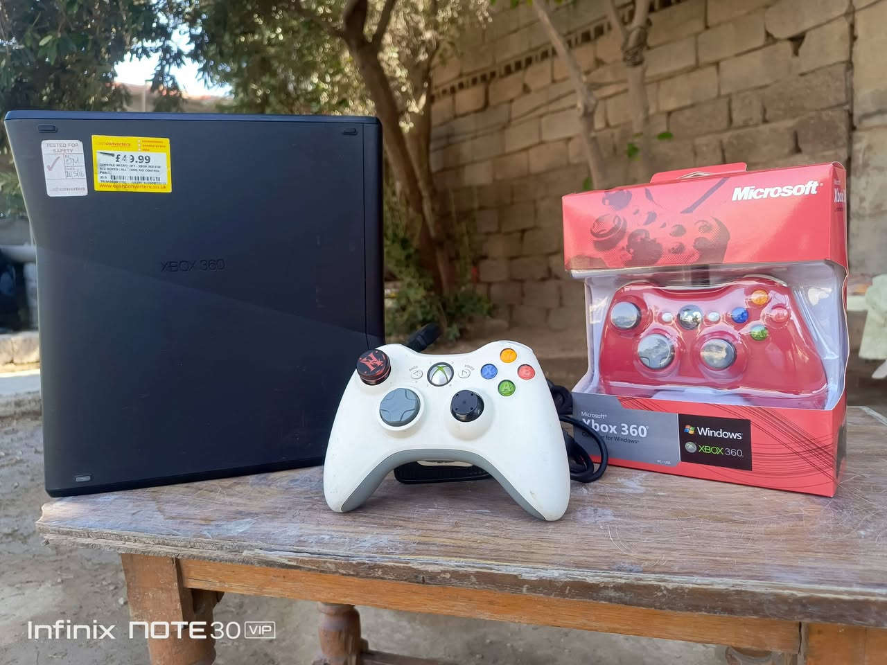 اكس بوكس 360 اوربي نضيف للبيع مستخدم
💾 هارد 250 لالعاب93
🎮 يدات عدد 2 وحده واير وثانيه بلاتوث
نضافته 100/90 كامل ملحقات
📍مكان ديالى شهربان رقم *********** (سعر 115 وبي مجال)
