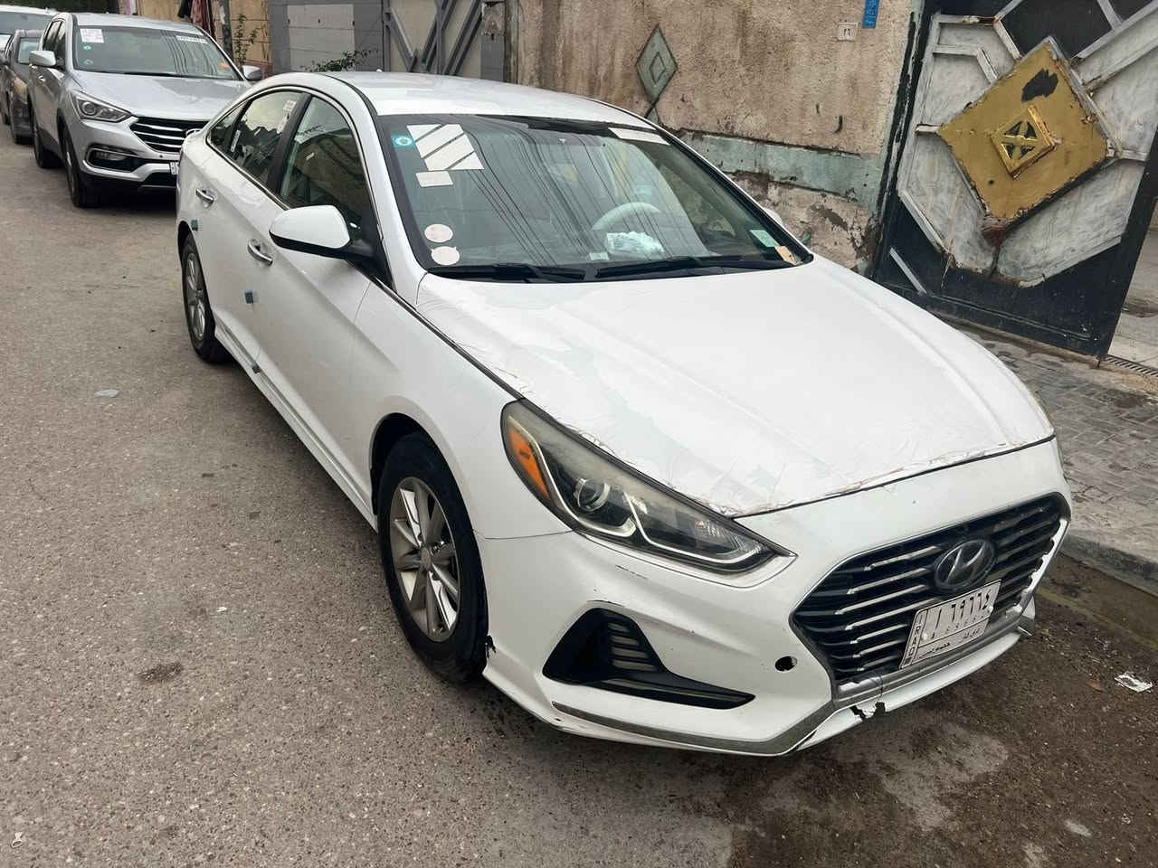 سلام عليكم / سوناته  2018 وراد أمريكي سياره جديد ضربته بنيد وجاملق فقط إنضف من صوره سياره // السعر 120 وبيها مجال //  ***********
