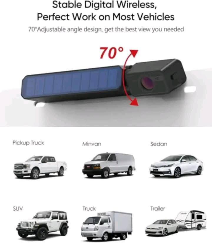 كاميرا خلفية لاسلكية مع شاشة بالطاقة الشمسية

🔹 تركيب سهل خلال دقائق: لا حاجة للأسلاك أو الحفر، فقط ثبّت الكاميرا بمفك براغي، واحصل على رؤية خلفية فورية.
🔹 نقل لاسلكي  لضمان اتصال موثوق بين الكاميرا والشاشة، 
🔹 شحن بالطاقة الشمسية: بطارية مدمجة تدوم  طويلا تشغيل، مع إمكانية الشحن المستمر عبر اللوح الشمسي.
🔹 رؤية ليلية محسّنة: تقنية متطورة توفر صورًا واضحة حتى في الإضاءة المنخفضة، مما يعزز السلامة أثناء القيادة الليلية.
🔹 مقاومة للعوامل الجوية: تصميم مقاوم للماء والغبار، يعمل بكفاءة في مختلف الظروف المناخية.
🔹 شاشة عرض عالية الدقة: شاشة بحجم 5 بوصات لعرض صورة واضحة ومفصلة لمحيط المركبة الخلفي.
🔹 خطوط مساعدة قابلة للتعديل: 6 أنماط مختلفة لخطوط الركن، مما يتيح تخصيصها وفقًا لاحتياجات السائق.
🔹 مرونة في التثبيت: تصميم مدمج يسمح بتركيب الكاميرا فوق أو أسفل لوحة الأرقام بسهولة.

⚡ حل عملي ومتطور لتعزيز سلامتك أثناء القيادة، دون تعقيدات التوصيلات السلكية.

السعر : تم بتعليقات ادزلك سعر خاص 
خدمة توصيل 🚚 لكافة أنحاء العراق 🇮🇶


**إذا كنت صاحب هذا الإعلان وتريد حذفه لأي سبب، رجاءا أرسل رسالة إلى الدعم الفني**