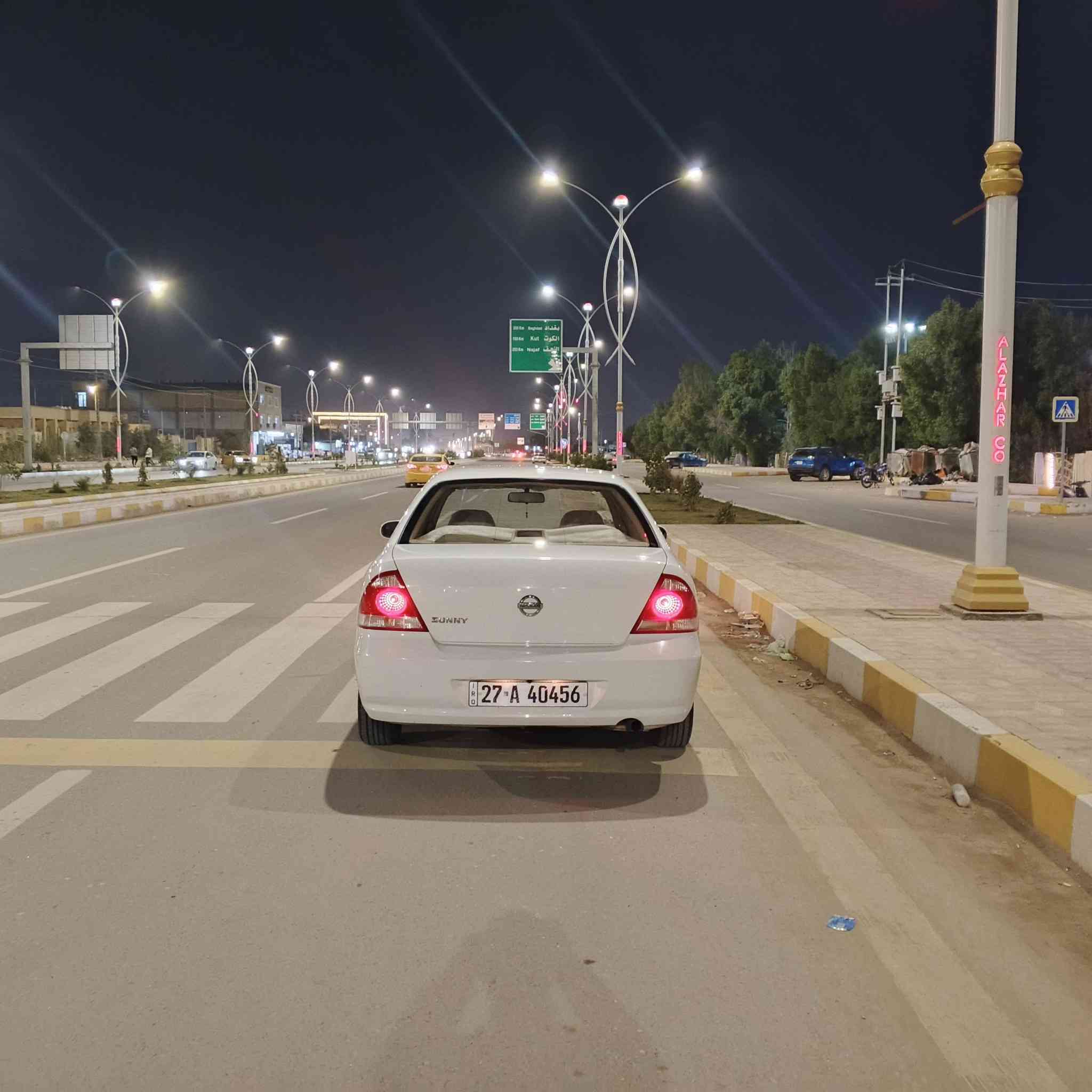 السلام عليكم نيسان صني موديل 13 كفالة عامة سيارة بأسمي رقم نكليزي مكان ناصرية مركز ***********سعر 115
