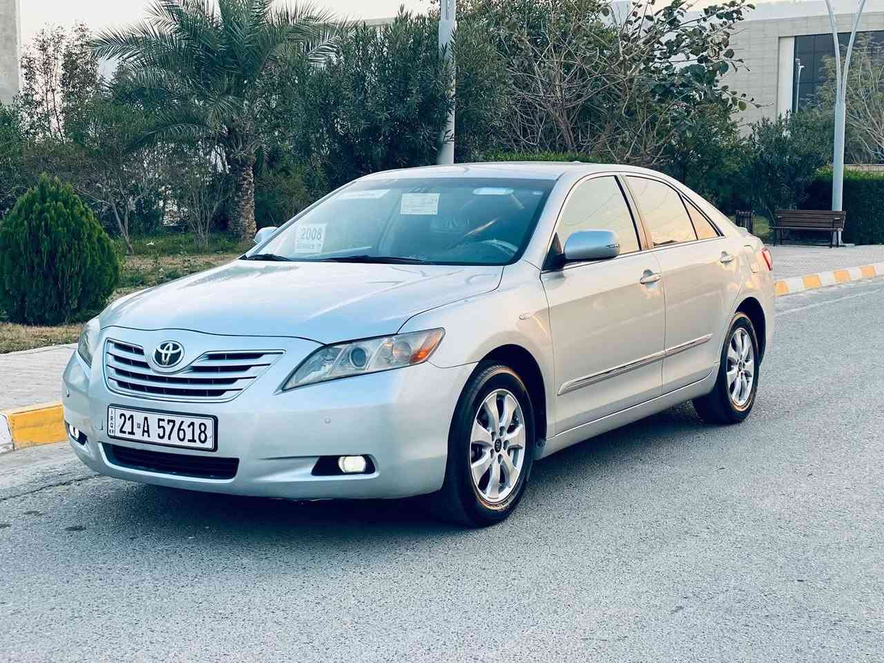 يالله السلام عليكم 
للبيع فقط نقد 
اعتذر من الوعده 
والاقساط والمراوس 

السعر 116 مجالها قليل 

كامري خليجي موديل 2008
لون سلفر 
رقم سليمانيه دولي الجديد 
سنويه الى 2030 هزه جديده 
محرك 4 سلندر 2400 المرغوب
شرط بدون بخار بدون صرف
بدون صوت على الفحص 
السياره مكفوله كفاله عامه 
من الصبغ والتبديل والفتح 
والحالوب والجلح شرط الفحص 
عده رصعه بارد بل هلال الخلفي 
واضحه بل صور ::

 مواصفات GL
داخل رصاصي
ارضيه جلد
كشن جك
شاشه ايباد
كامره خلفيه
حساسات
اواكس
يو اس بي
4دسك
ويل كب كروم
بلاجكتور بلادي
تحكم مري جانبي
كير/محرك/تبريد/تدفئه/صدر/تخم تاير/دوشمه/باتري/كهربائيات/ارضيه جلد/منضومه زنون كله جديد وبالشرط/على الفحص والسونار اليعجبك 
رقم سليمانيه (21)دولي الجديد سنويه جديد لغايه 2030هزه جديده شرط التحويل والغرامات 
عنوان السياره ::
صلاح الدين-تكريت-
الخاص مغلق رجأ::

السعر 116 :::::::
للاستفسار:***********
