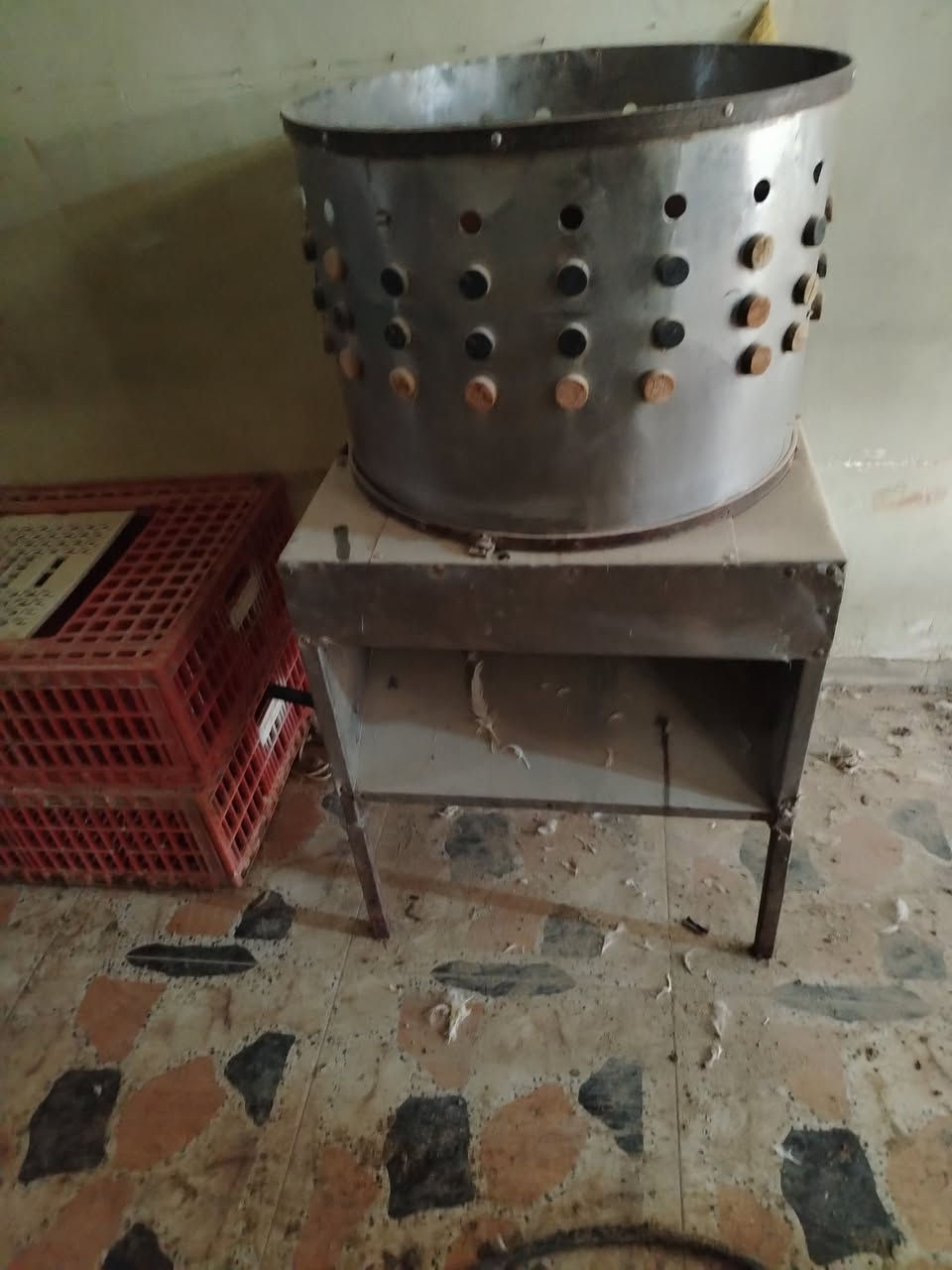 السلام عليكم ورحمة الله وبركاته يوجد هلاسه تنضيف دجاج عدد 2 كهربائيه وعاديه نضيفات شوف العين الاتصال على الرقم ***********ََالرقم
