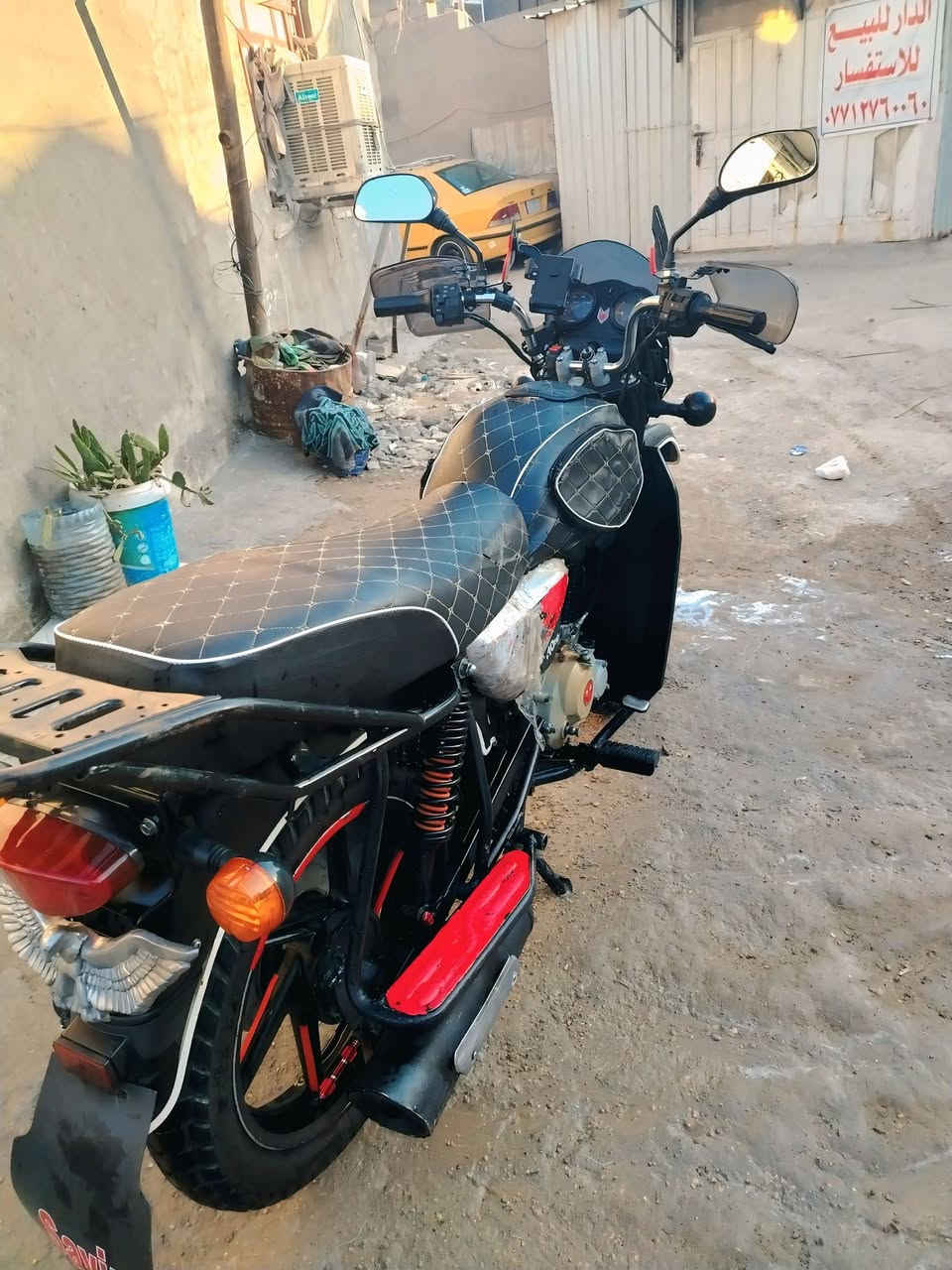 اسلام عليكم دراجه للبيع موديل 2021 أوراق كامله بكاني بغداد السعر 1250 وبيه مجال للطيبين موجود خاص وهذا رقم ***********
